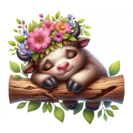 Sticker de interior sleeping friends